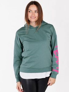 KEY LARGO Bluza "Yeah" w kolorze zielonym rozmiar: L. Zielone bluzy KEY LARGO, l, bez wzorów, z kapturem. Za 114,17 zł.