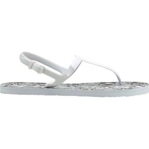 Sandały Puma Cozy Sandal Wns 375213 03 białe. Białe sandały bez wzorów, z materiału, bez obcasa, bez zapięcia. Za 94,81 zł.