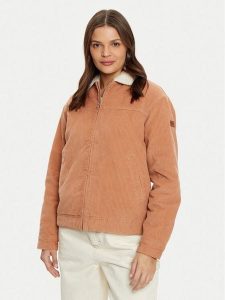 Roxy Kurtka przejściowa Desert Spirit ERJJK03621 Brązowy Regular Fit. Brązowe kurtki Roxy, s, bez wzorów, z bawełny, bez kaptura. Za 269,99 zł.
