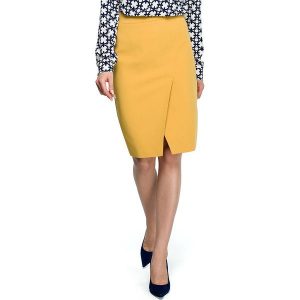 Stylove Spódnica w kolorze żółtym rozmiar: M. Żółte spódnice Stylove, m, bez wzorów, mini. Za 83,81 zł.