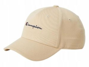 Czapka z daszkiem na co dzień unisex CHAMPION bawełna. Brązowe czapki Champion, bez wzorów, z bawełny. Za 95,00 zł.