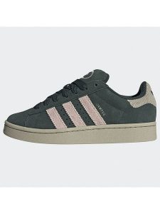 Adidas Skórzane sneakersy "Campus 00s" w kolorze ciemnozielonym rozmiar: 38. Zielone trampki ADIDAS, bez wzorów, bez zapięcia. Za 323,65 zł.