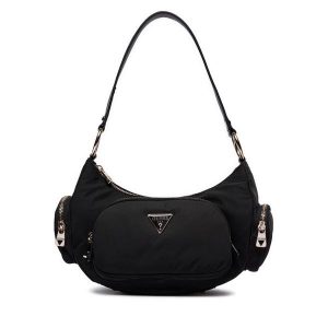 Torebka Guess. Brązowe listonoszki Guess, z aplikacjami, bez dodatków. Za 584,99 zł.