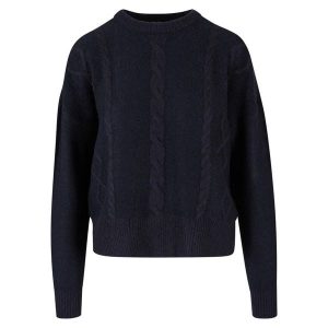 Bluza damska Urban Classics Cabel. Czarne bluzy Urban Classics, bez wzorów, bez kaptura. Za 206,00 zł.