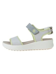Timberland Sandały "LA Wind" w kolorze szarym rozmiar: 40. Szare sandały Timberland, bez wzorów, z materiału, z otwartym noskiem, bez obcasa, bez zapięcia. Za 259,45 zł.