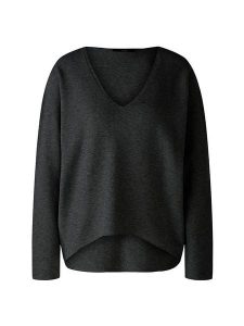Oui Sweter w kolorze czarnym rozmiar: 38. Czarne swetry oversize Oui, bez wzorów, bez ramiączek. Za 129,88 zł.