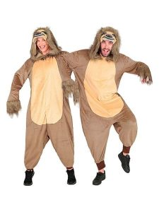 Carnival Party Kombinezon kostiumowy w kolorze beżowo-jasnobrązowym rozmiar: L/XL. Brązowe kombinezony Carnival Party, l, bez wzorów, bez kołnierzyka, bez ramiączek, krótkie. Za 130,99 zł.