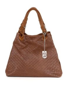 Lucca Baldi Skórzana torebka "Fosdinovo" w kolorze brązowym - 45 x 37 x 15 cm rozmiar: onesize. Brązowe torebki klasyczne Lucca Baldi, bez wzorów, z materiału, przez ramię, bez dodatków. Za 304,99 zł.