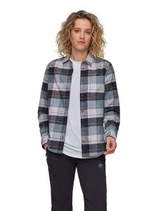 Mammut Koszula "Trovat" w kolorze szarym rozmiar: XS. Szare koszule Mammut, xs, bez wzorów, z bawełny, bez kołnierzyka, bez ramiączek. Za 234,95 zł.