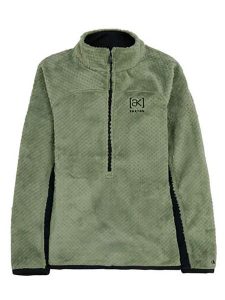 Burton Bluza polarowa "[ak] Baker High Loft" w kolorze zielono-czarnym rozmiar: S. Czarne bluzy Burton, s, bez wzorów, z polaru, bez kaptura. Za 162,11 zł.