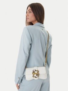 Just Cavalli Torebka 80RA4BA7 ZSA89 Biały. Białe torebki klasyczne Just Cavalli, bez wzorów, ze skóry, bez dodatków. Za 588,99 zł.