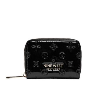 Portfel Nine West. Czarne portfele Nine West, bez wzorów. Za 69,99 zł.