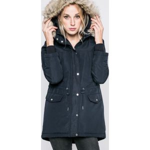 Jacqueline de Yong - Parka Star Fall. Czarne kurtki marki Jacqueline de Yong, s, z materiału. W wyprzedaży za 159,90 zł.