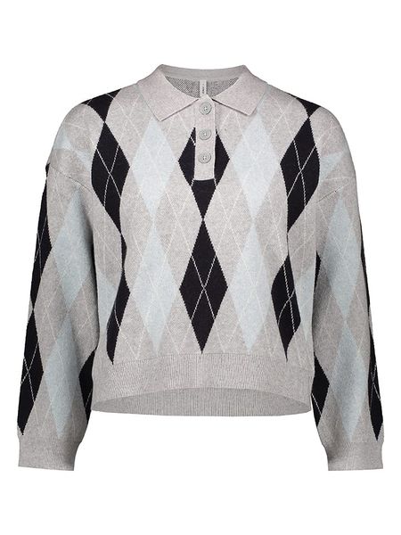 ONLY Sweter w kolorze szaro-czarnym rozmiar: XS. Czarne swetry oversize ONLY, s, bez wzorów, z materiału, bez ramiączek. Za 56,93 zł.