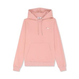 Bluza damska z kapturem Fila Lierna. Czerwone bluzy Fila, bez wzorów, z kapturem. Za 301,13 zł.