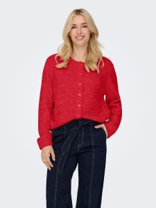 ONLY Kardigan w kolorze czerwonym rozmiar: S. Czerwone kardigany ONLY. Za 113,99 zł.