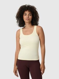 Les Lunes Top "Ryliee" w kolorze kremowym rozmiar: XXL. Brązowe topy Les Lunes, xxl, bez wzorów, bez kołnierzyka, bez ramiączek. Za 82,99 zł.