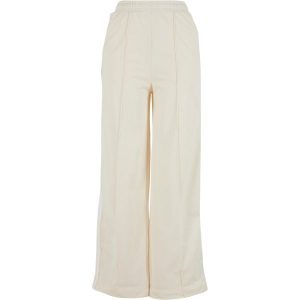 Damskie spodnie dresowe Urban Classics Pin Tuck. Białe spodnie dresowe Urban Classics, bez wzorów, z dresówki. Za 191,00 zł.