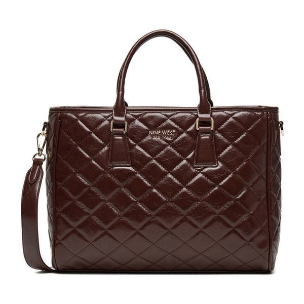 Torebka Nine West. Brązowe torebki klasyczne Nine West, bez wzorów, bez dodatków. Za 249,99 zł.