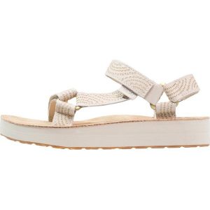 Teva MIDFORM GEOMETRIC Sandały trekkingowe birch. Białe buty trekkingowe marki Teva, z materiału. Za 399,00 zł.