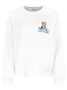 Sublevel Bluza w kolorze białym rozmiar: XL. Białe bluzy Sublevel, xl, bez wzorów, bez kaptura. Za 136,13 zł.