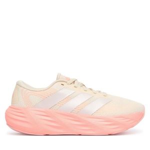 Buty do biegania adidas. Czerwone buty sportowe ADIDAS, bez wzorów, bez zapięcia, do biegania. Za 239,99 zł.