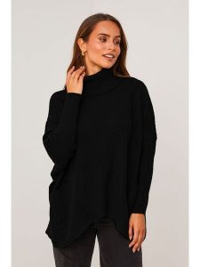 Soft Cashmere Golf w kolorze czarnym rozmiar: 38/40. Czarne golfy Soft Cashmere, bez wzorów, z kaszmiru, bez ramiączek. Za 152,98 zł.