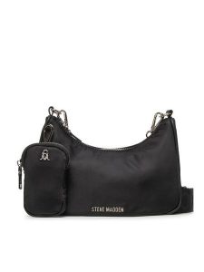 Steve Madden Torebka Bvital SM13000561-04004 Czarny. Czarne torebki klasyczne Steve Madden, bez wzorów, z materiału, bez dodatków. Za 229,99 zł.