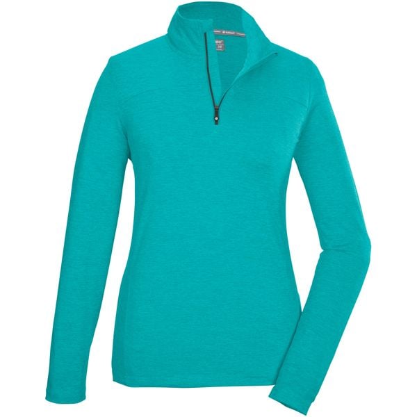Bluza damska Killtec KSW 97 WMN LS SHRT. Niebieskie bluzy KILLTEC, na zimę, bez wzorów, bez kaptura. Za 199,99 zł.