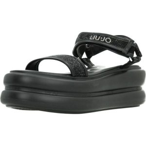 Sandały LIU-JO ARIA 03 Czarny. Czarne buty trekkingowe Liu Jo, ze skóry, bez zapięcia. Za 504,99 zł.