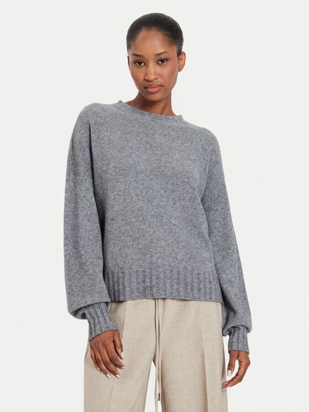 Kontatto Sweter 3M0139 Szary Regular Fit. Szare swetry klasyczne Kontatto, m, z syntetyku, bez kołnierzyka. Za 249,99 zł.