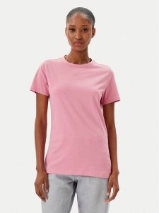 BOSS T-Shirt C_Elogo_21 50540260 Różowy Slim Fit. Czerwone t-shirty Boss, l, bez wzorów, z bawełny, bez kołnierzyka, bez ramiączek. Za 129,99 zł.