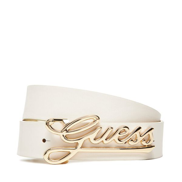 Pasek Damski Guess. Białe paski Guess, z aplikacjami. Za 129,99 zł.