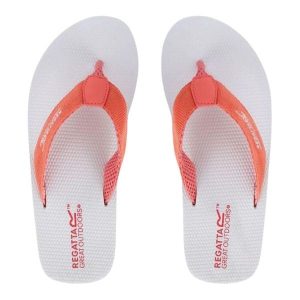 Japonki damskie Lady Catarina. Brązowe klapki Regatta, bez wzorów, bez obcasa. Za 64,00 zł.