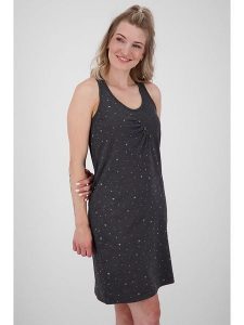 Alife and kickin Sukienka "Cameron" w kolorze czarnym rozmiar: XS. Czarne sukienki Alife and Kickin, na co dzień, xs, bez wzorów, sportowe, bez kołnierzyka, bez ramiączek, mini, proste. Za 60,99 zł.