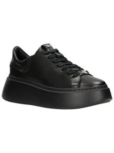 Wojas Skórzane sneakersy w kolorze czarnym rozmiar: 41. Czarne trampki Wojas, bez wzorów, ze skóry, bez zapięcia. Za 291,93 zł.