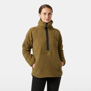 Damska kurtka wodoodporna Helly Hansen Bliss Pile. Brązowe kurtki Helly Hansen, bez wzorów, bez kaptura. W wyprzedaży za 478,50 zł.