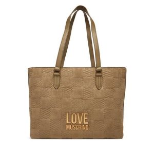Torebka LOVE MOSCHINO. Brązowe torebki klasyczne LOVE MOSCHINO, bez wzorów, bez dodatków. Za 639,99 zł.