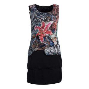 Desigual Sukienka Damska 38 Czarny. Sukienki marki Desigual. W wyprzedaży za 290,00 zł.