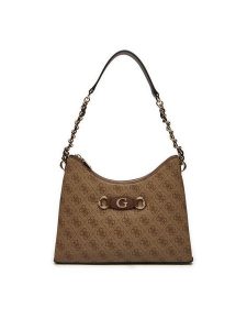 Guess Torebka HWSG86 54010 Brązowy. Brązowe torebki klasyczne Guess, z aplikacjami, ze skóry, bez dodatków. Za 369,99 zł.
