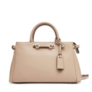 Torebka Guess. Brązowe torebki klasyczne Guess, z aplikacjami, bez dodatków. Za 489,99 zł.