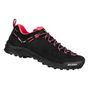 Buty Podejściowe Damskie Salewa Wildfire Leather Gtx. Brązowe buty trekkingowe Salewa, z materiału, bez zapięcia. Za 765,00 zł.