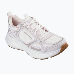 Buty damskie SKECHERS Edgeride Power Flow. Czerwone buty sportowe Skechers, bez wzorów, bez zapięcia. Za 249,99 zł.