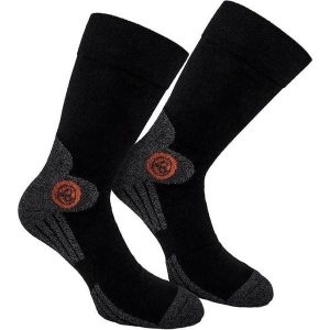 BRUBAKER Trek-Power skarpety trekkingowe 4 pary oddychające. Brązowe skarpetki X2, bez wzorów. Za 131,99 zł.