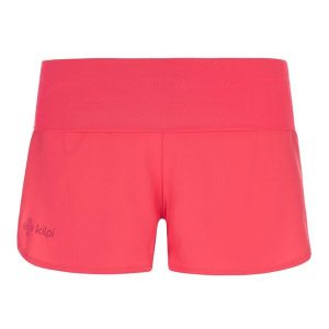 Spodenki damskie Kilpi ESTELI-W. Czerwone szorty Kilpi, bez wzorów, sportowe. Za 91,56 zł.