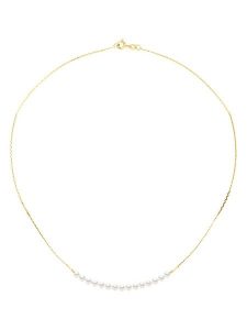 ATELIERS SAINT GERMAIN Złoty naszyjnik z perłami - dł. 42 cm rozmiar: onesize. Żółte naszyjniki ATELIERS SAINT GERMAIN, z perłą, złote. Za 521,99 zł.