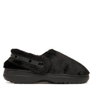 Kapcie Crocs. Czarne kapcie Crocs, bez wzorów. Za 219,99 zł.