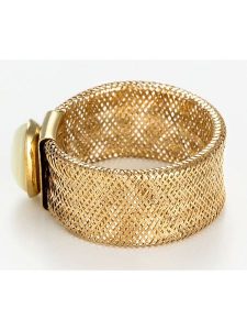 OR ÉCLAT Złoty pierścionek "Nacre flamboyant" rozmiar: onesize. Żółte pierścionki OR ÉCLAT, z perłą, złote. Za 861,99 zł.