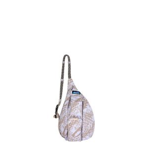 Plecak Kavu Mini Rope Bag - beach doodle. Fioletowe plecaki KAVU. Za 140,99 zł.