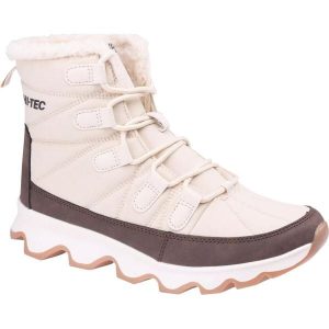 Buty Turystyczne Damscy Szanti. Brązowe buty trekkingowe Hi-tec, bez zapięcia. Za 309,99 zł.